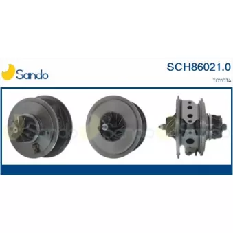 Groupe carter, turbocompresseur SANDO OEM 172010l060