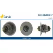 Groupe carter, turbocompresseur SANDO [SCH87002.7]