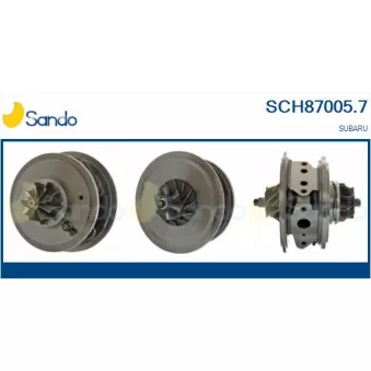 Groupe carter, turbocompresseur SANDO OEM 14411AA720