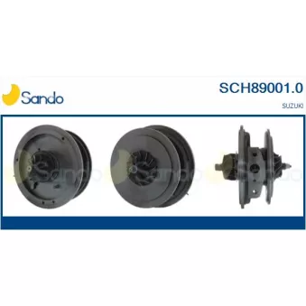 Groupe carter, turbocompresseur SANDO OEM 8200962608D