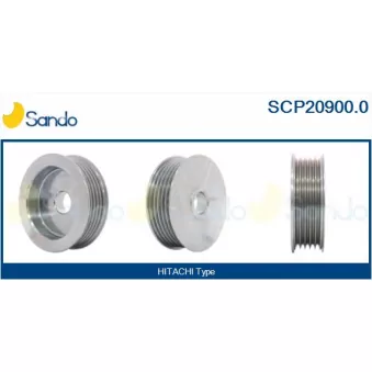 Poulie, alternateur SANDO OEM LR1190902