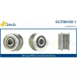 SANDO SCP90102.1 - Poulie, alternateur