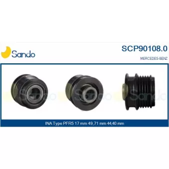 Poulie, alternateur SANDO OEM 335241