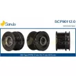 SANDO SCP90112.0 - Poulie, alternateur