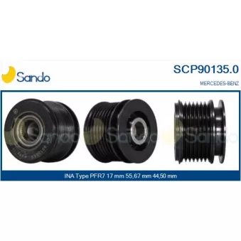 Poulie, alternateur SANDO OEM 2711550115
