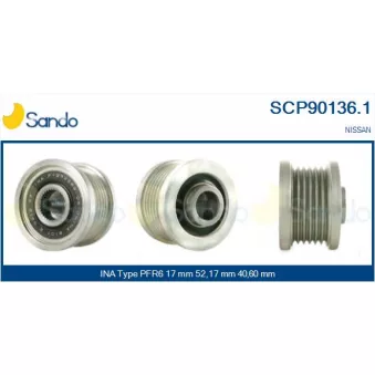 Poulie, alternateur SANDO OEM GD216009