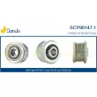 SANDO SCP90147.1 - Poulie, alternateur