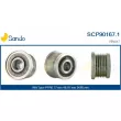 SANDO SCP90167.1 - Poulie, alternateur