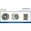 SANDO SCP90181.1 - Poulie, alternateur