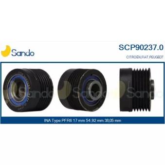 Poulie, alternateur SANDO OEM 77364797