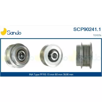 Poulie, alternateur SANDO OEM 2741533010