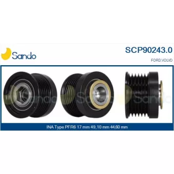 Poulie, alternateur SANDO OEM 3M5T10300VC