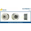 SANDO SCP90259.1 - Poulie, alternateur