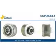 SANDO SCP90261.1 - Poulie, alternateur