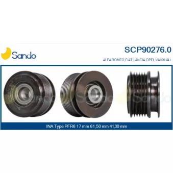 Poulie, alternateur SANDO OEM 354651