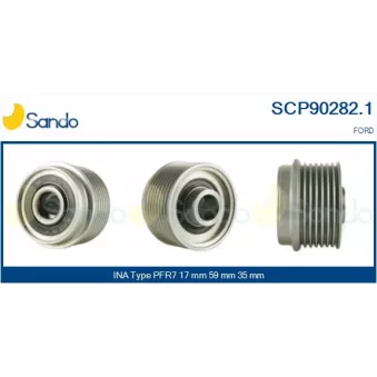Poulie, alternateur SANDO OEM 353931