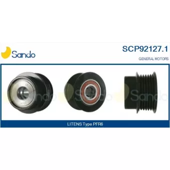 Poulie, alternateur SANDO OEM 5363