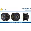 SANDO SCP96101.0 - Poulie, alternateur