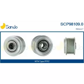 Poulie, alternateur SANDO SCP98109.0
