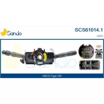 Commutateur de colonne de direction SANDO OEM 69500430