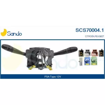 Commutateur de colonne de direction SANDO SCS70004.1