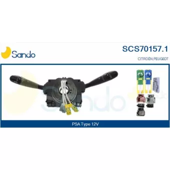 Commutateur de colonne de direction SANDO OEM 6239AL