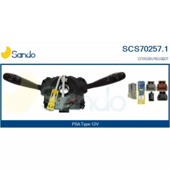 Commutateur de colonne de direction SANDO OEM 6242V5