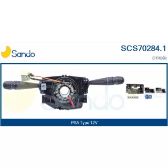 Commutateur de colonne de direction SANDO SCS70284.1