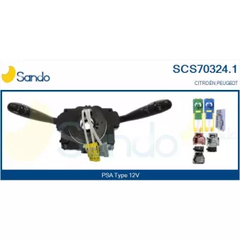 Commutateur de colonne de direction SANDO OEM 6239Y5