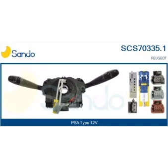 Commutateur de colonne de direction SANDO OEM 6242EH