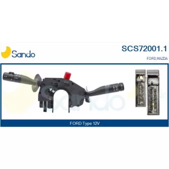 Commutateur de colonne de direction SANDO OEM 1E0066120A