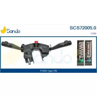 Commutateur de colonne de direction SANDO OEM 7107013