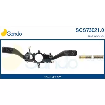 SANDO SCS73021.0 - Commutateur de colonne de direction