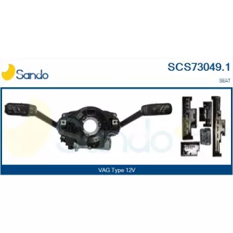 Commutateur de colonne de direction SANDO SCS73049.1