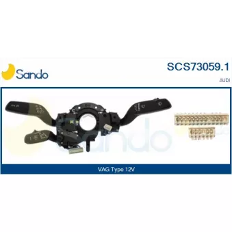 Commutateur de colonne de direction SANDO SCS73059.1