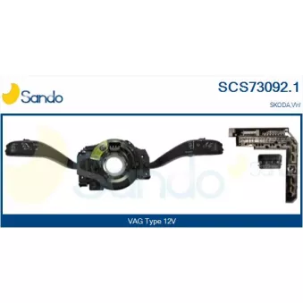 Commutateur de colonne de direction SANDO SCS73092.1