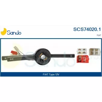 Commutateur de colonne de direction SANDO [SCS74020.1]