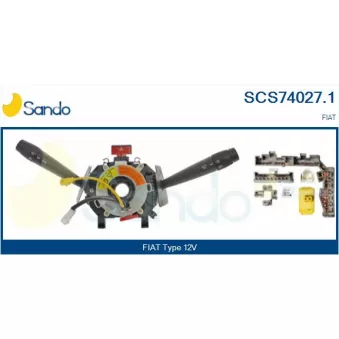SANDO SCS74027.1 - Commutateur de colonne de direction
