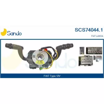SANDO SCS74044.1 - Commutateur de colonne de direction