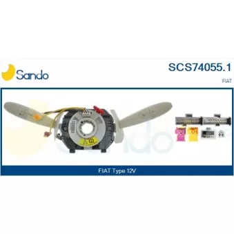 Commutateur de colonne de direction SANDO OEM 735452143