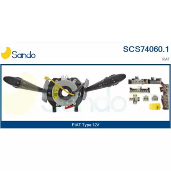 SANDO SCS74060.1 - Commutateur de colonne de direction