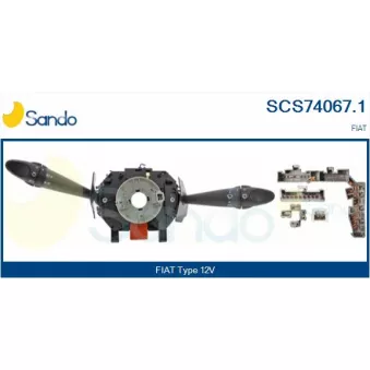 Commutateur de colonne de direction SANDO SCS74067.1