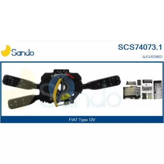 Commutateur de colonne de direction SANDO SCS74073.1
