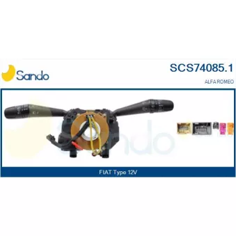 SANDO SCS74085.1 - Commutateur de colonne de direction