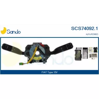 Commutateur de colonne de direction SANDO SCS74092.1