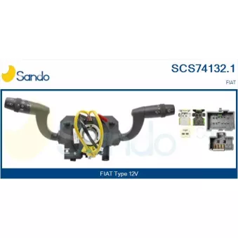SANDO SCS74132.1 - Commutateur de colonne de direction