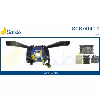 Commutateur de colonne de direction SANDO SCS74141.1
