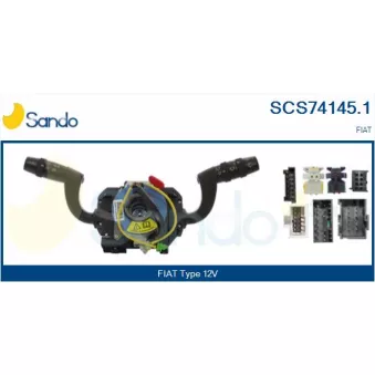 Commutateur de colonne de direction SANDO SCS74145.1