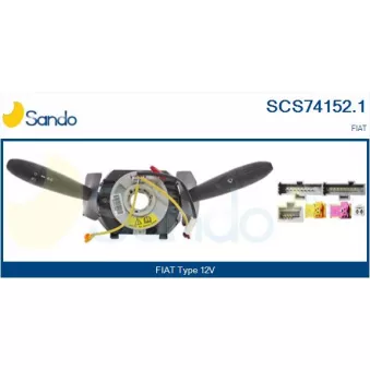 Commutateur de colonne de direction SANDO SCS74152.1