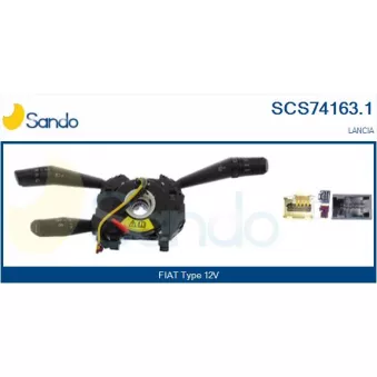 Commutateur de colonne de direction SANDO OEM 735622386